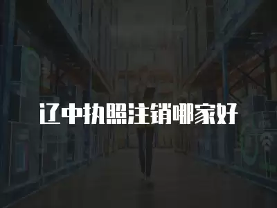 遼中執(zhí)照注銷哪家好