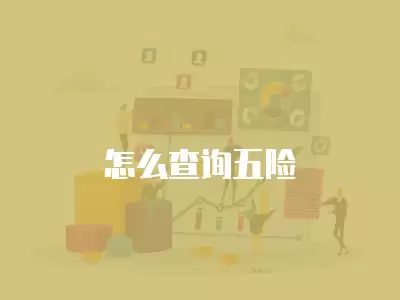 怎么查詢五險