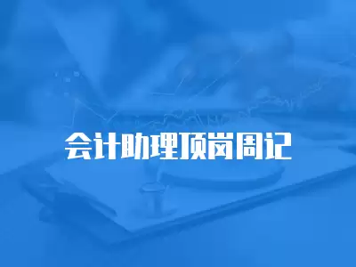 會(huì)計(jì)助理頂崗周記