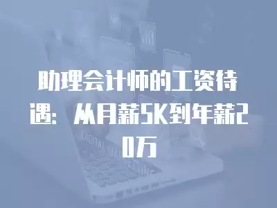 助理會(huì)計(jì)師的工資待遇：從月薪5K到年薪20萬